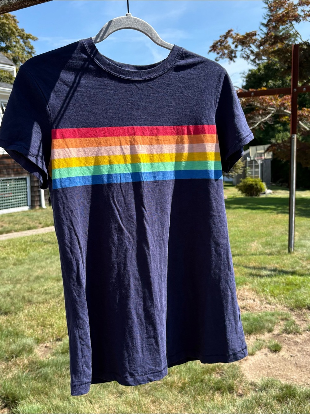 Primary Adult Rainbow Wave Unisex Size Medium